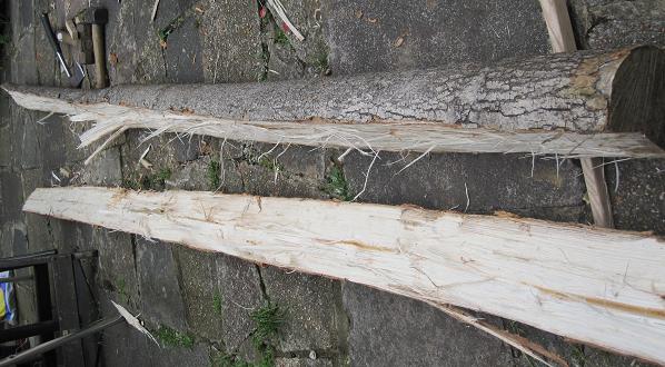 Split log,